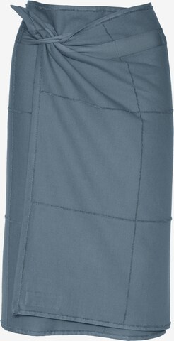 Asciugamano 'CALM Towel to Wrap' di The Organic Company in blu