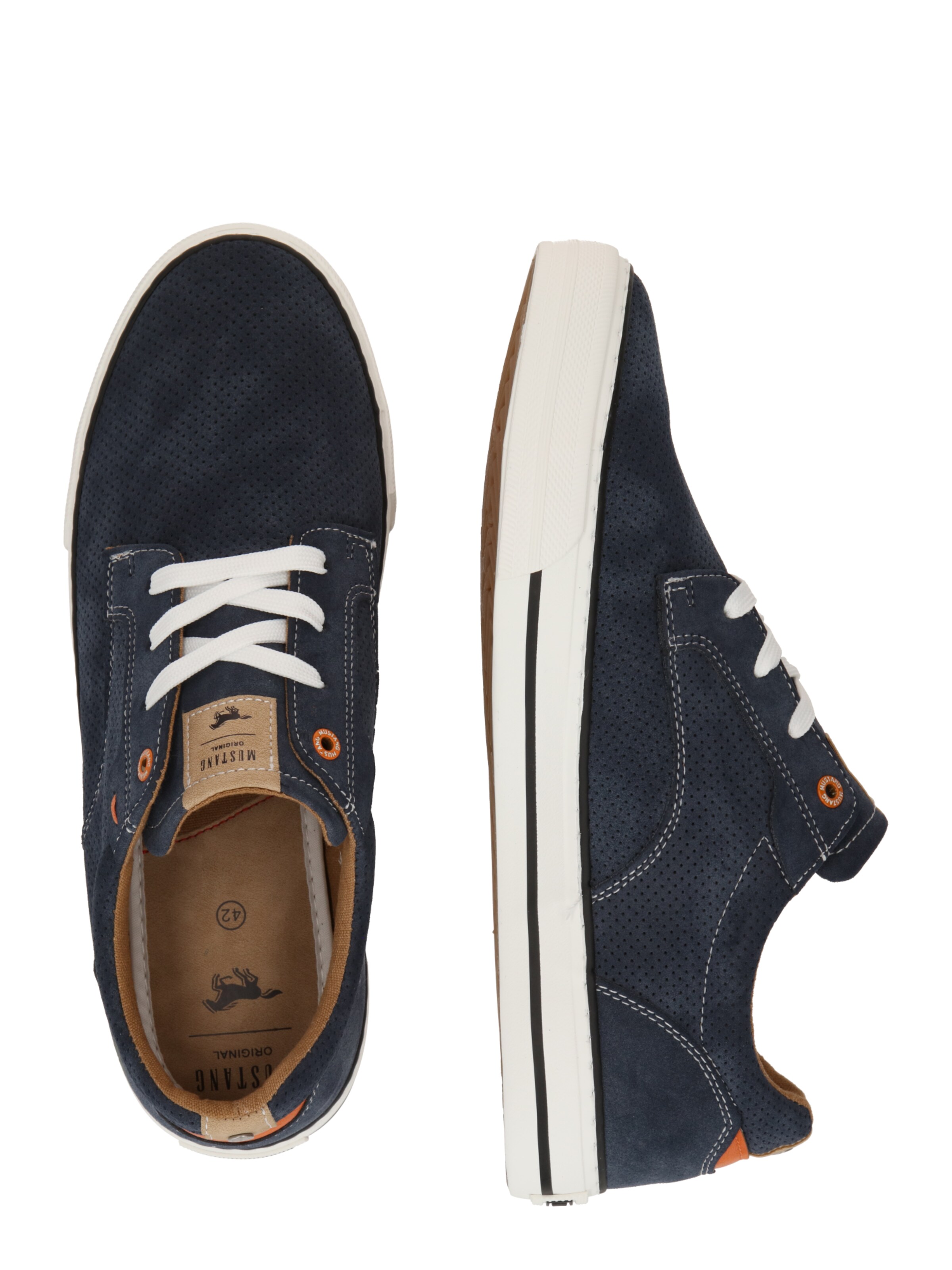 MUSTANG Nizke superge | modra barva