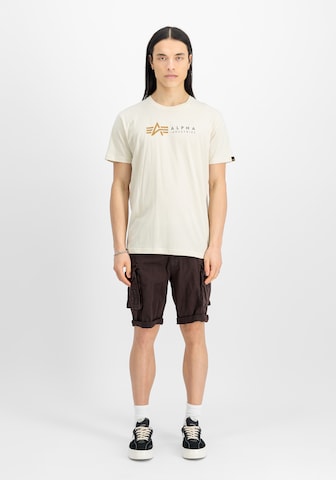 ALPHA INDUSTRIES Слим Брюки-карго в Коричневый