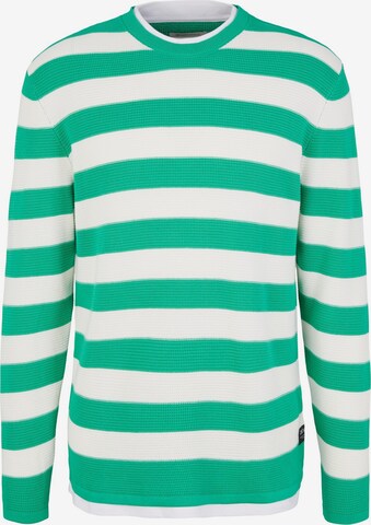 TOM TAILOR DENIM Sweater in Green: front