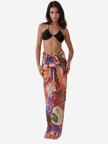 Serviette de plage Hiccup en mélange de couleurs