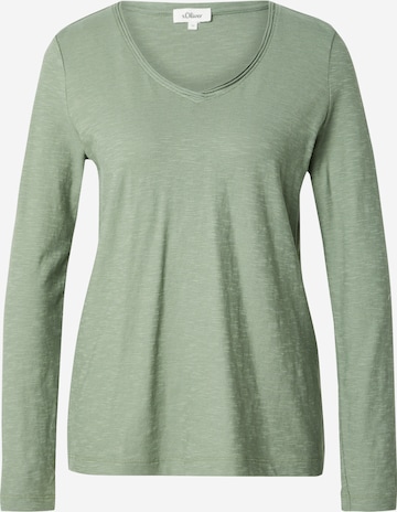 s.Oliver - Camisa em verde: frente