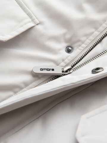 Ombre Winterjas in Grijs