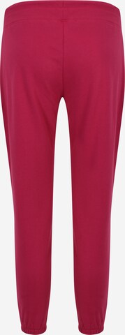 Gap Petite Zwężany krój Spodnie w kolorze różowy