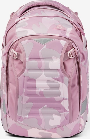 Satch Rucksack in Pink: front