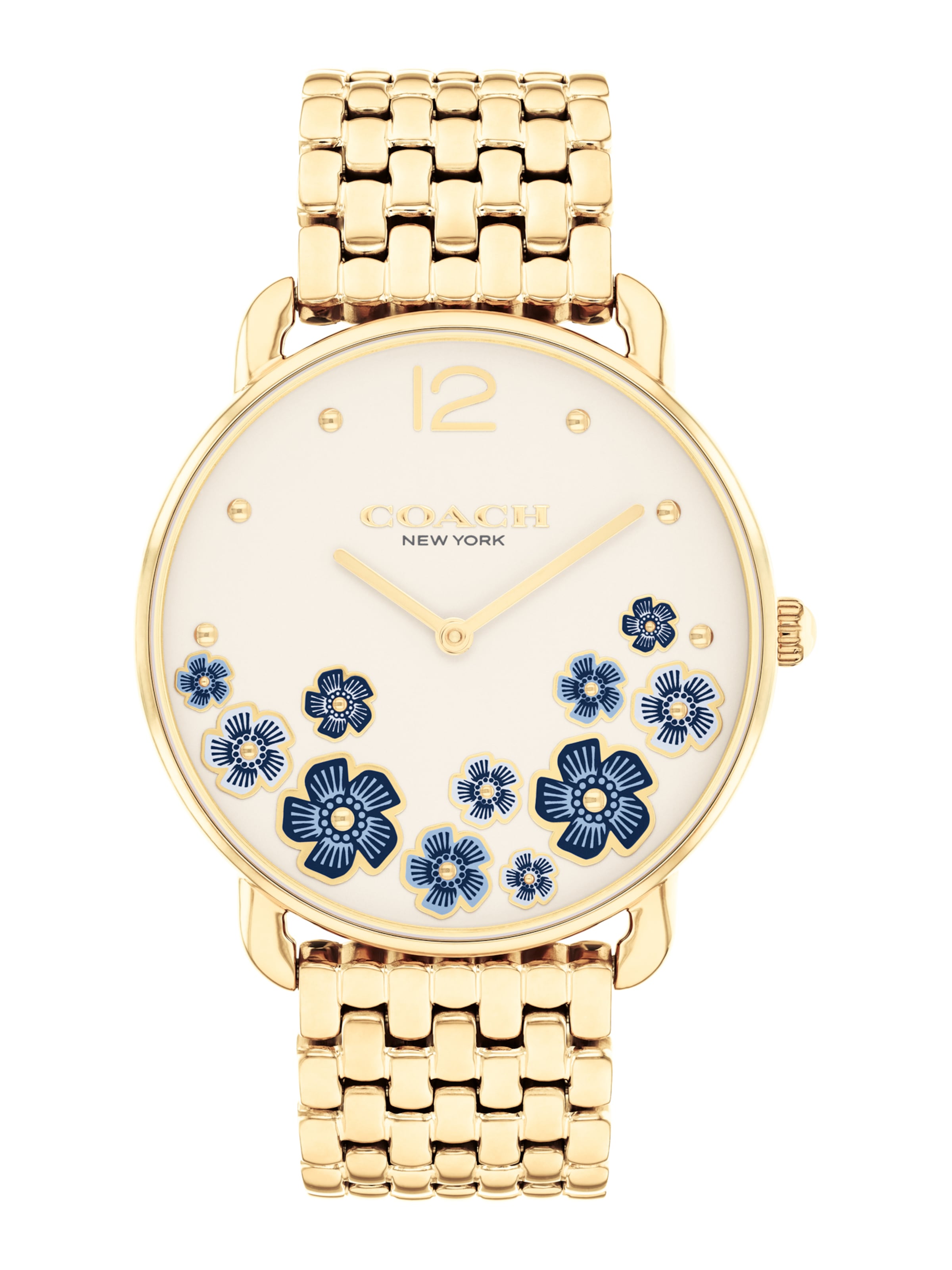 COACH Analog watch 'ELLIOT' in Gold