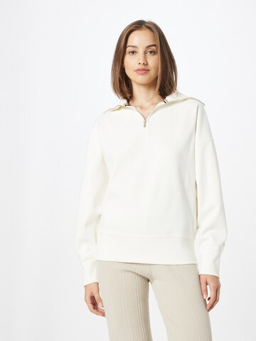 BOSS Black Sweatshirt 'Emiros' in White: front