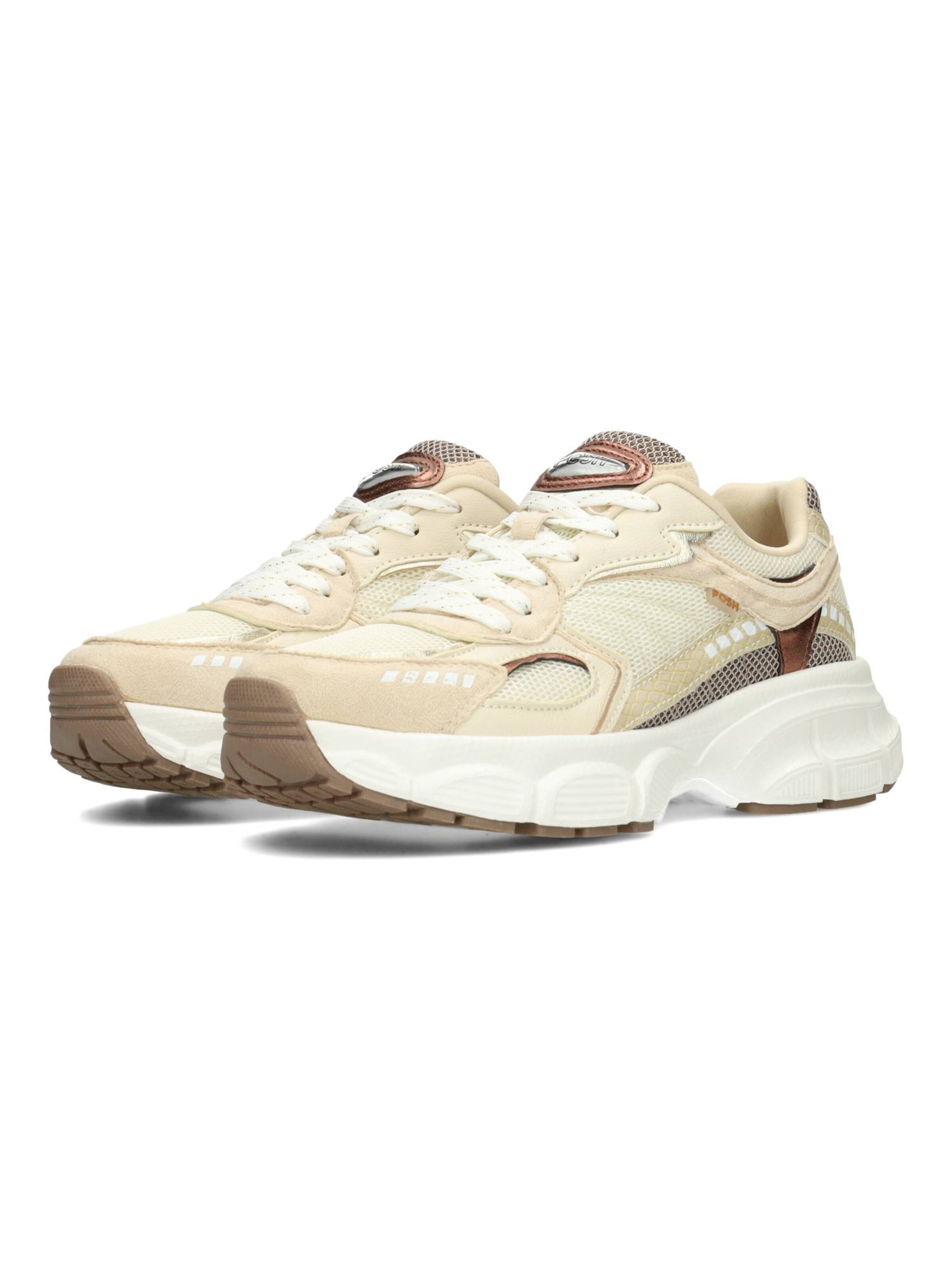 POSH by Poelman Sneakers laag 'Lise' in Beige