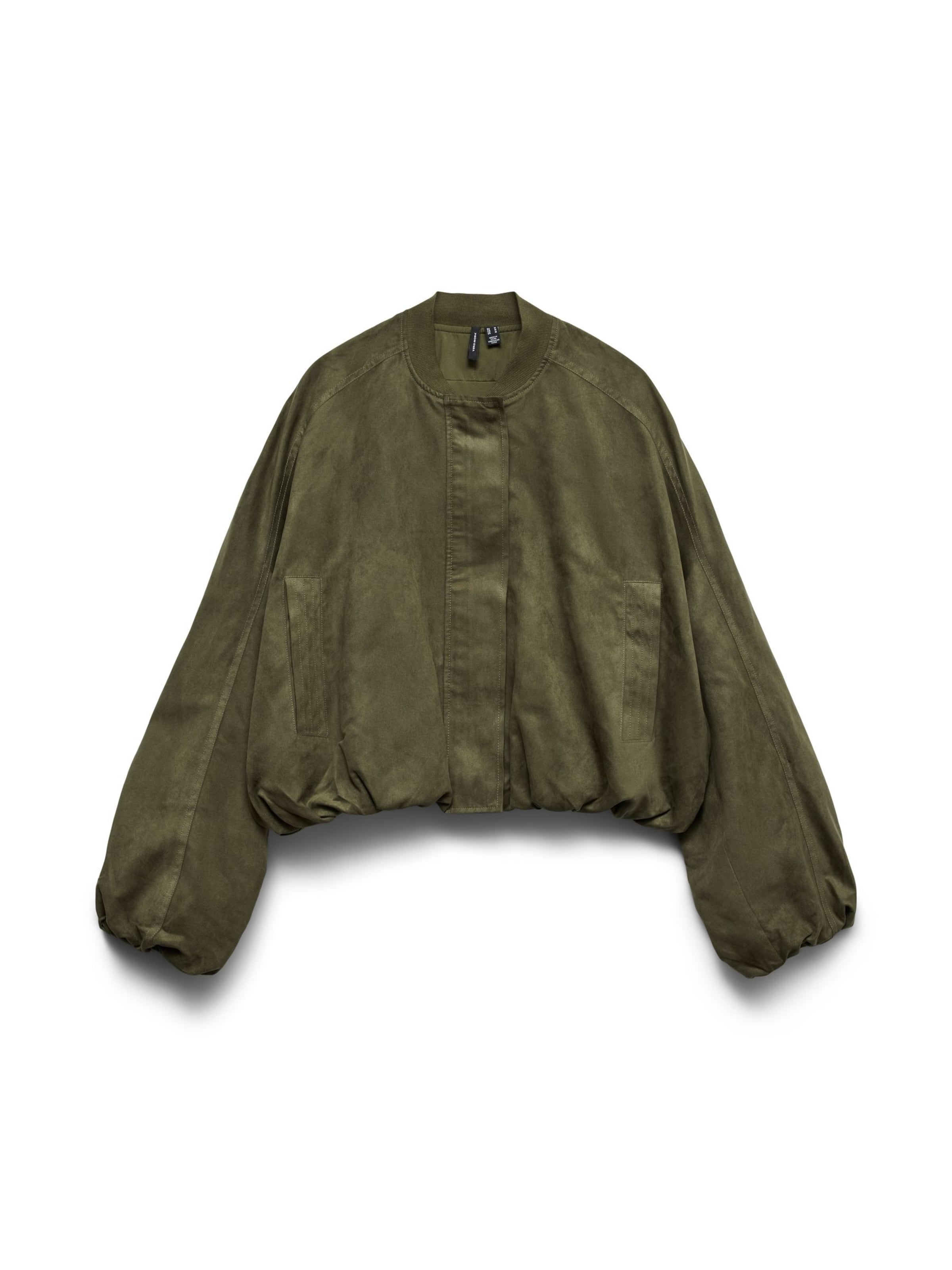 Vero Moda Curve Between-season jacket 'VMKathy' in Green: front