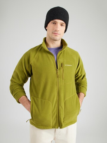 COLUMBIA Toiminnallinen fleecetakki 'Fast Trek™ II' värissä vihreä: etupuoli