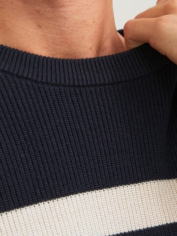 JACK & JONES Sweater 'MAISON' in Blue