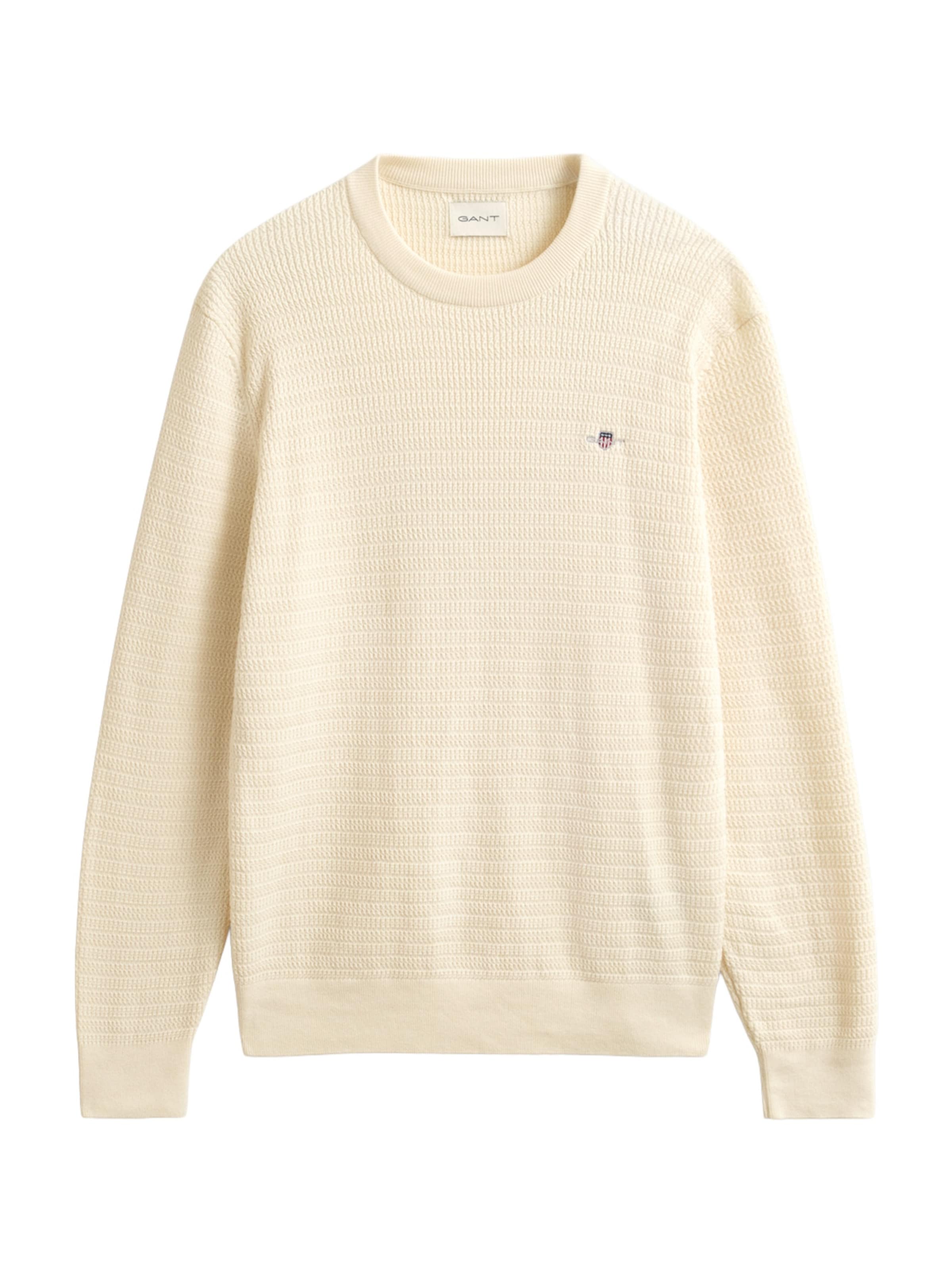 GANT Pulover | bež barva: sprednja stran