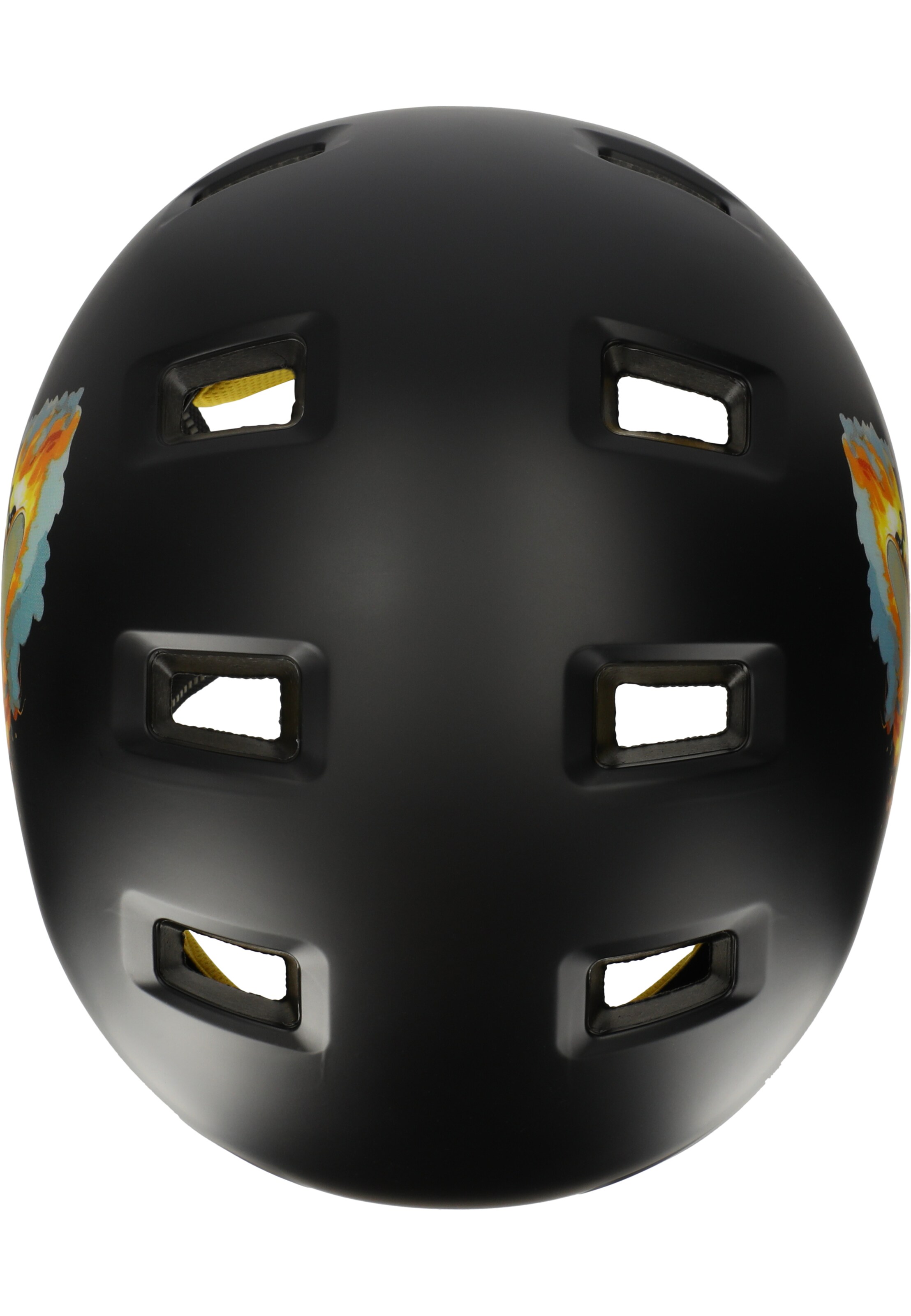 Crazy Safety Helm 'Skateboard' in Schwarz