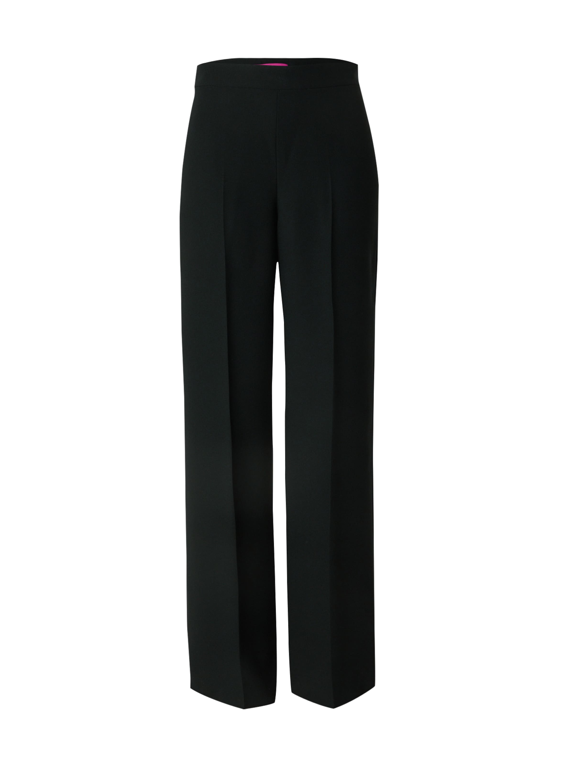 MAX&Co. regular Bukser med fals 'NANTES' i sort: forside