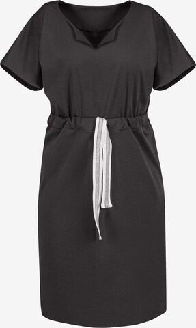 Robe ' RENIA ' Karko en noir : devant