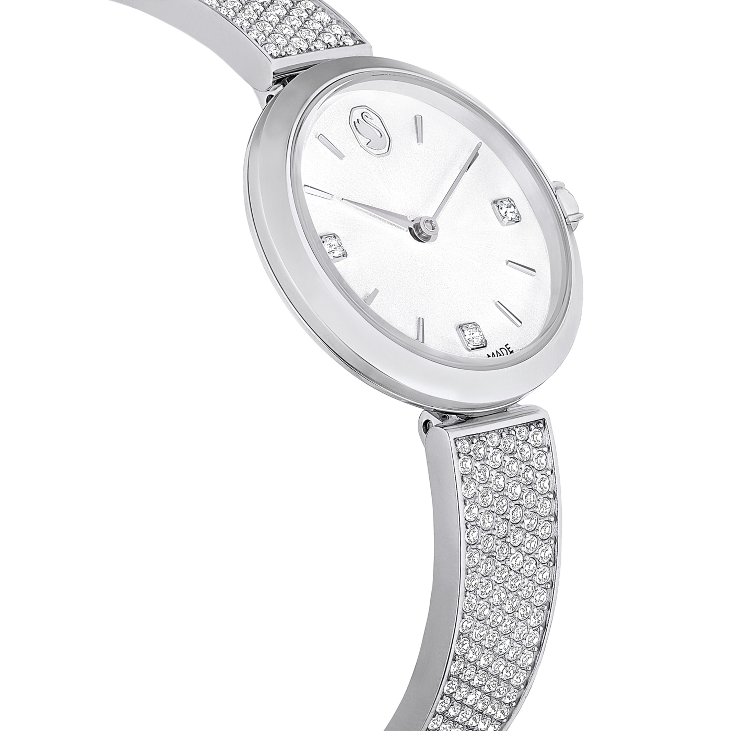 Swarovski Analog Watch in Silver