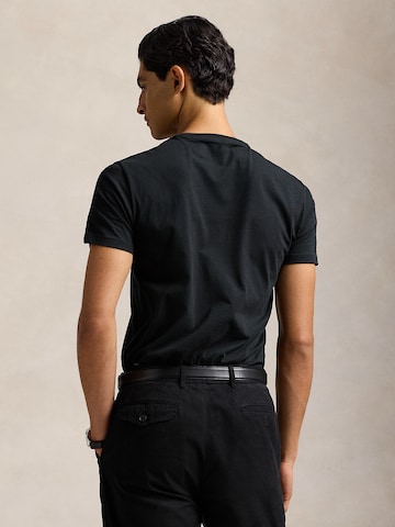 Coupe slim T-Shirt Polo Ralph Lauren en noir