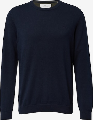 Pullover di s.Oliver in blu: frontale