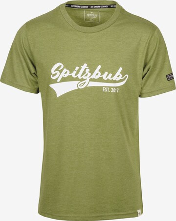 T-Shirt 'Timo ' SPITZBUB en vert : devant
