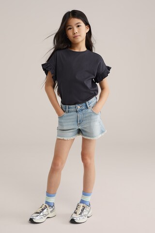 WE Fashion Футболка в Черный