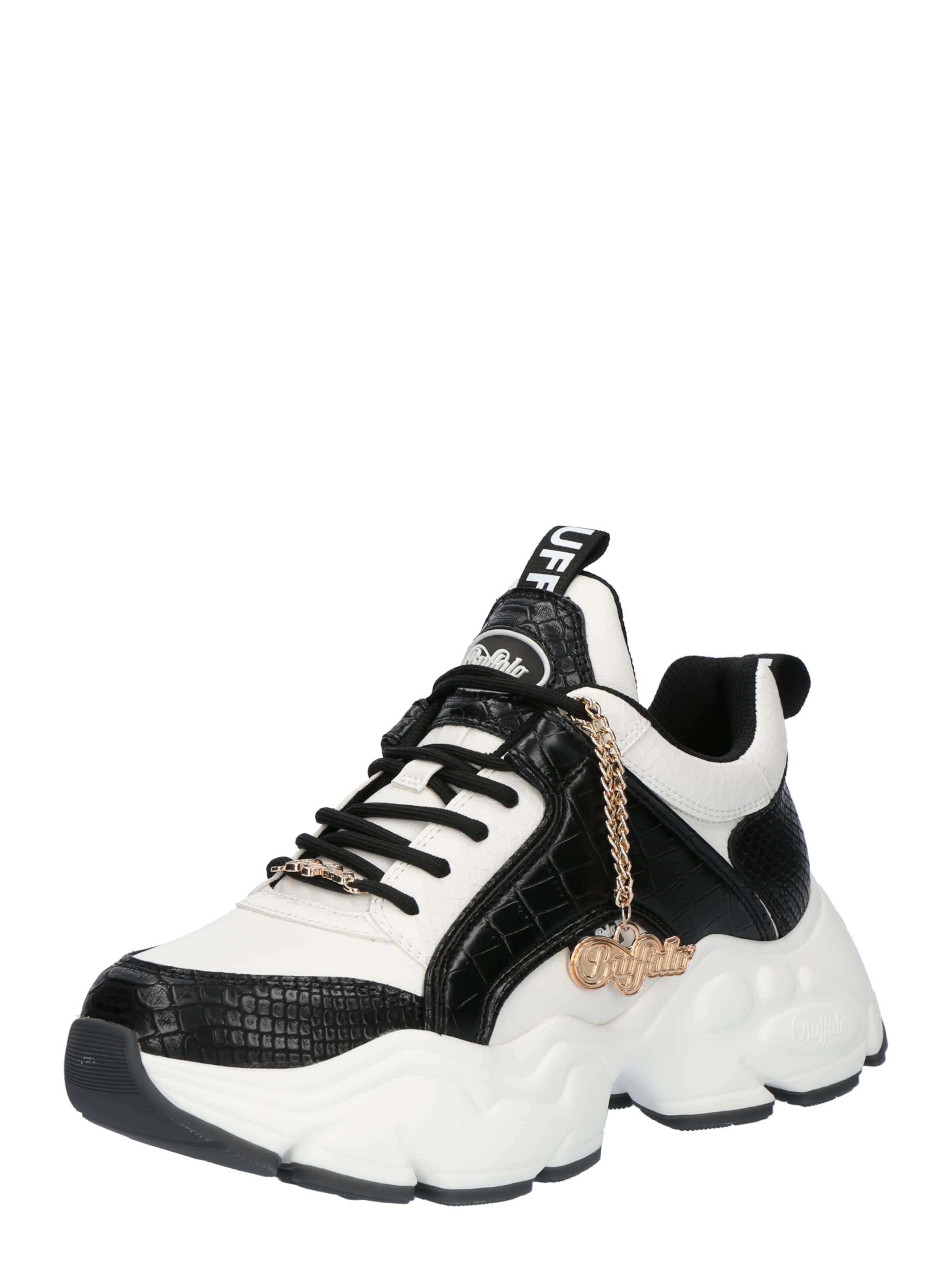 BUFFALO Platform trainers in Black: front