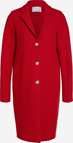 OUI Between-Seasons Coat in Red: front