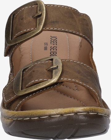 JOSEF SEIBEL Clogs 'Catalonia' in Brown