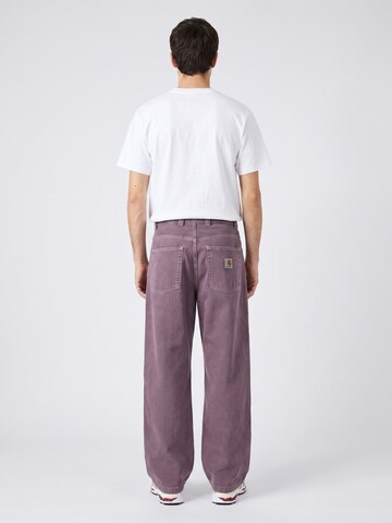 Carhartt WIP Luźne Jeansy 'Brandon' w kolorze fioletowy