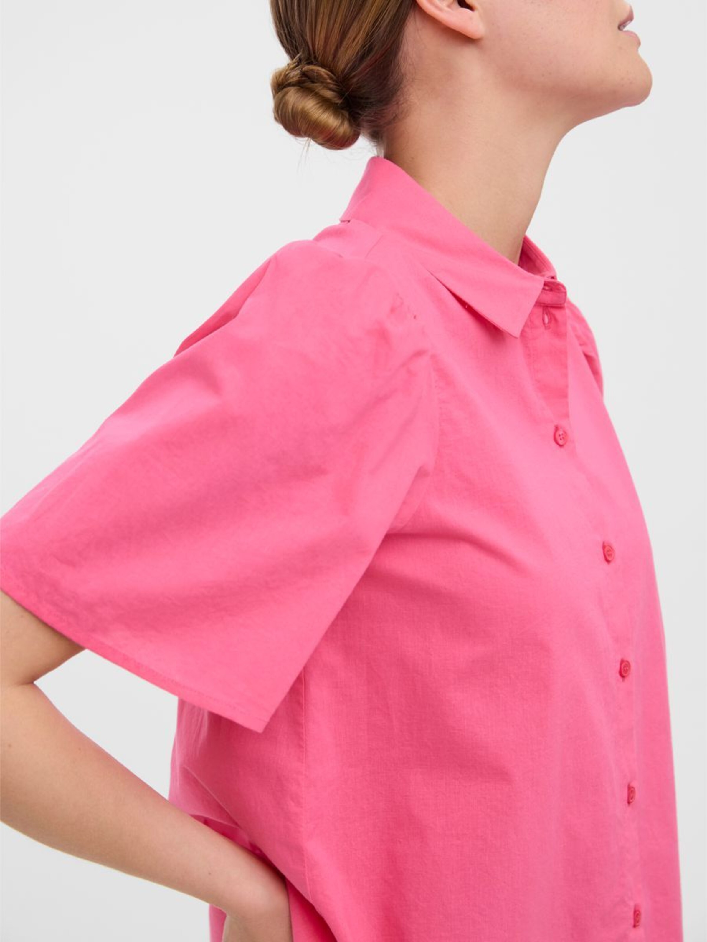 Frauen Blusen & Tuniken VERO MODA Bluse in Fuchsia - BD11000 Frauen Blusen & Tuniken VERO MODA Bluse in Fuchsia - BD11000