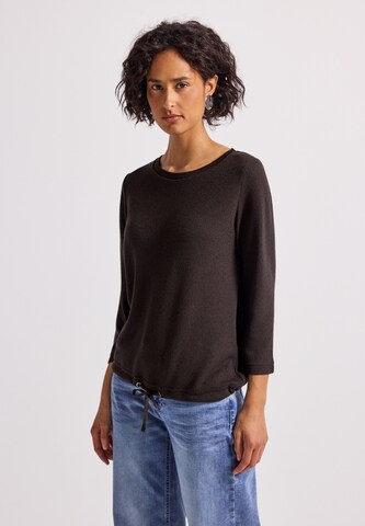 STREET ONE Pullover in Braun: Vorderseite