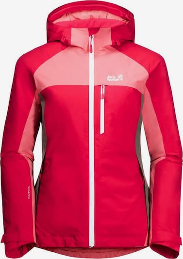 JACK WOLFSKIN Jacke ' Eagle Peak Insulated ' in rosa / feuerrot, Produktansicht
