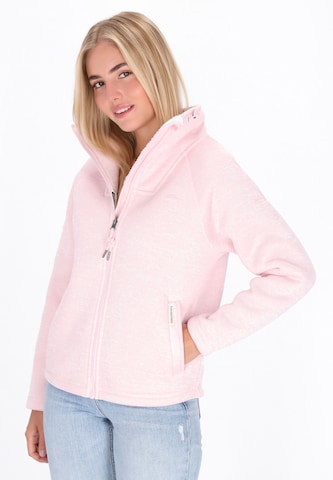 Veste mi-saison Schmuddelwedda en rose : devant
