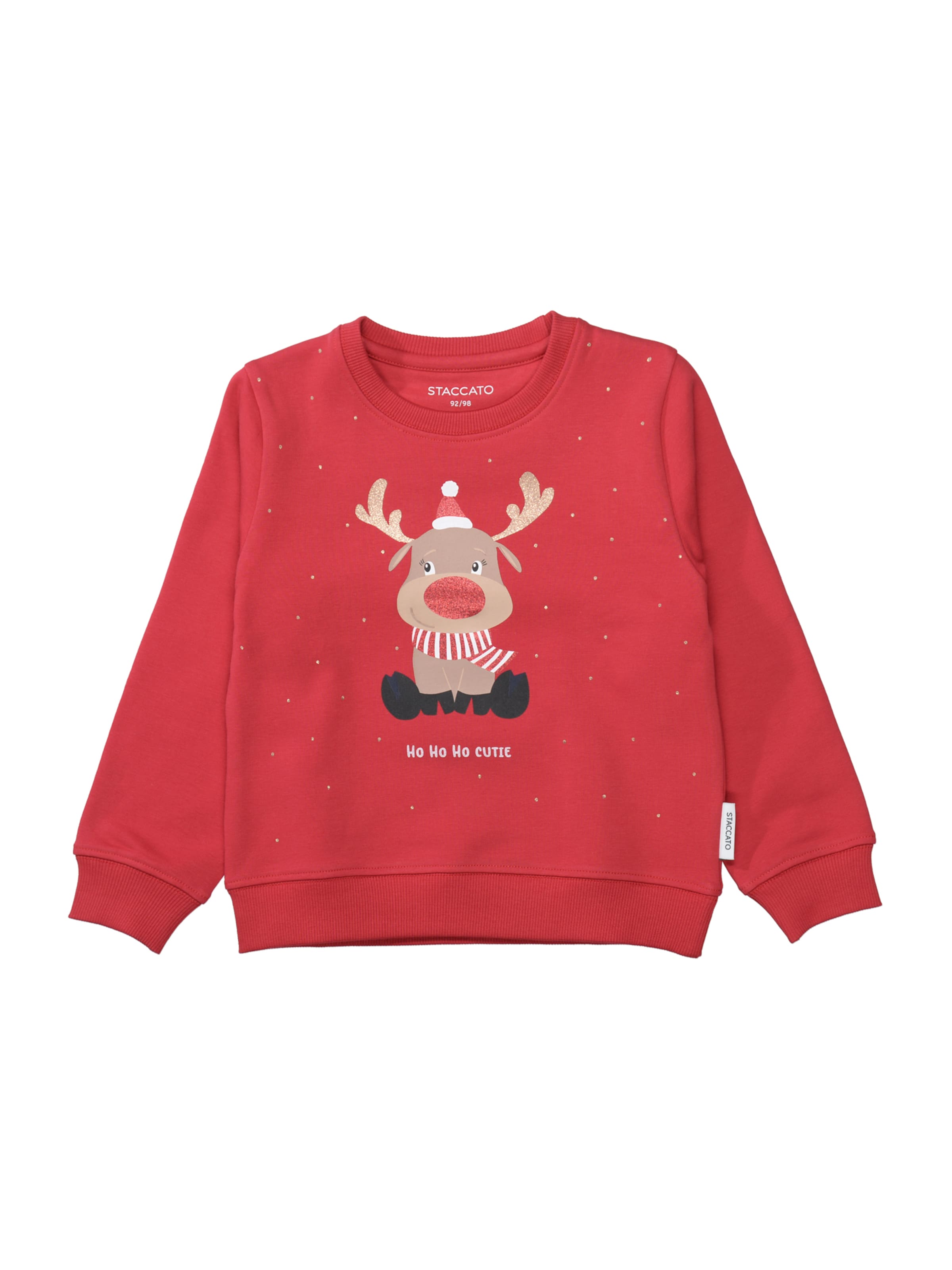 STACCATO Sweatshirt in Red: front