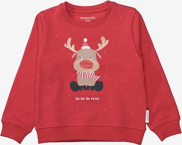 raudona STACCATO Megztinis be užsegimo: priekis