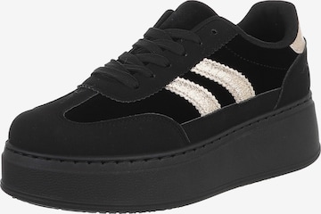 Ital-Design Sneaker in Schwarz: Vorderseite