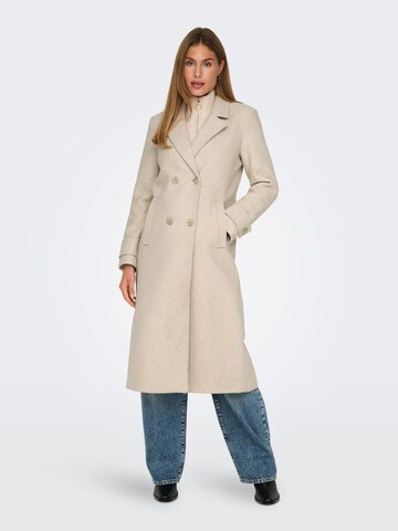 Manteau mi-saison 'ONLAUGUSTA' ONLY en beige