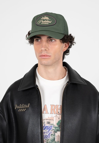 Cappello da baseball 'Leaf' di Prohibited in verde