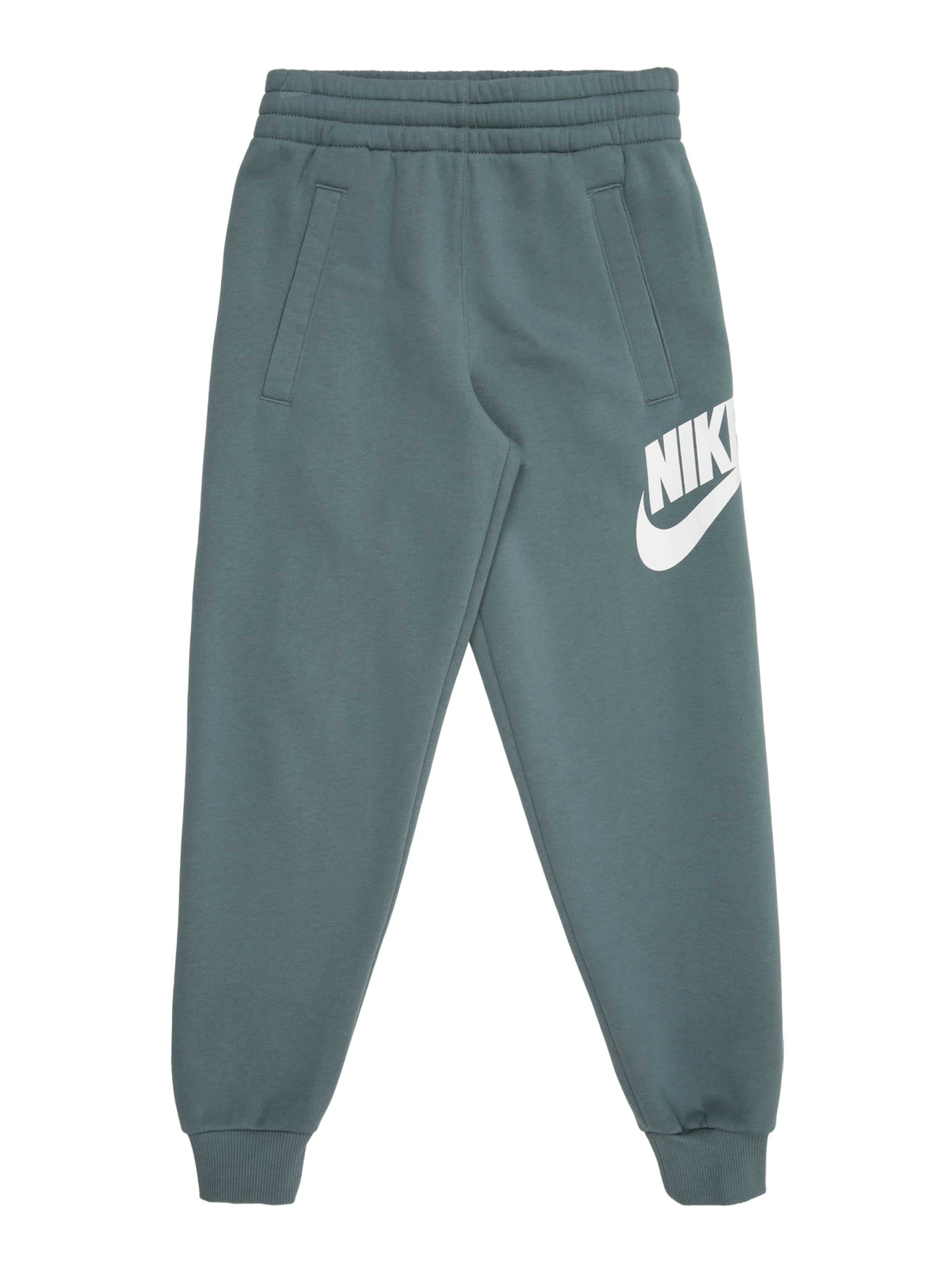 Nike Sportswear Tapered Broek 'Club Fleece' in Blauw: voorkant