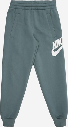 Kelnės 'Club Fleece' iš Nike Sportswear, spalva – mėlyna dūmų spalva / balta, Prekių apžvalga