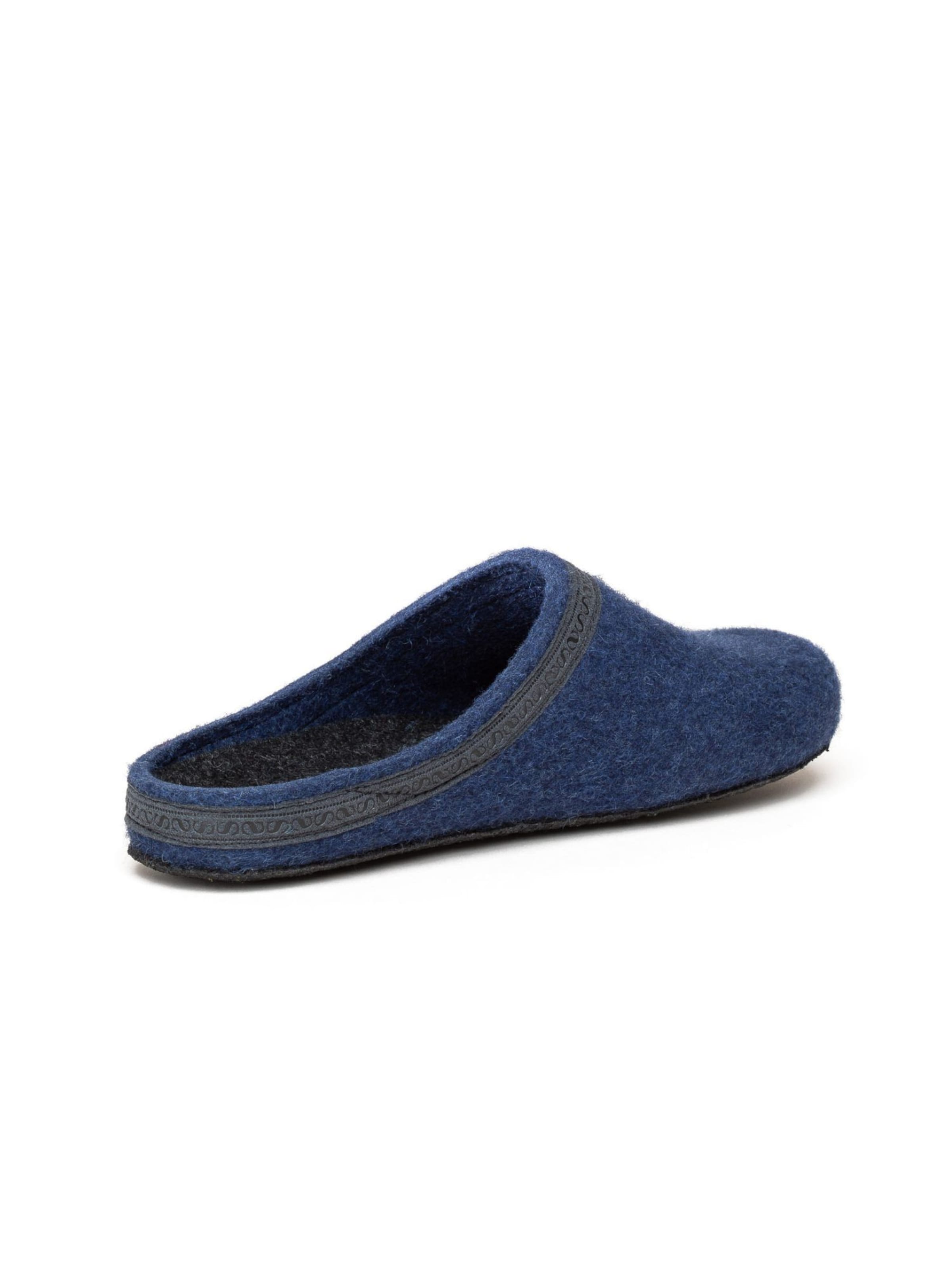 Stegmann Slippers 'Filzclogs Stegmann 127' in Blue