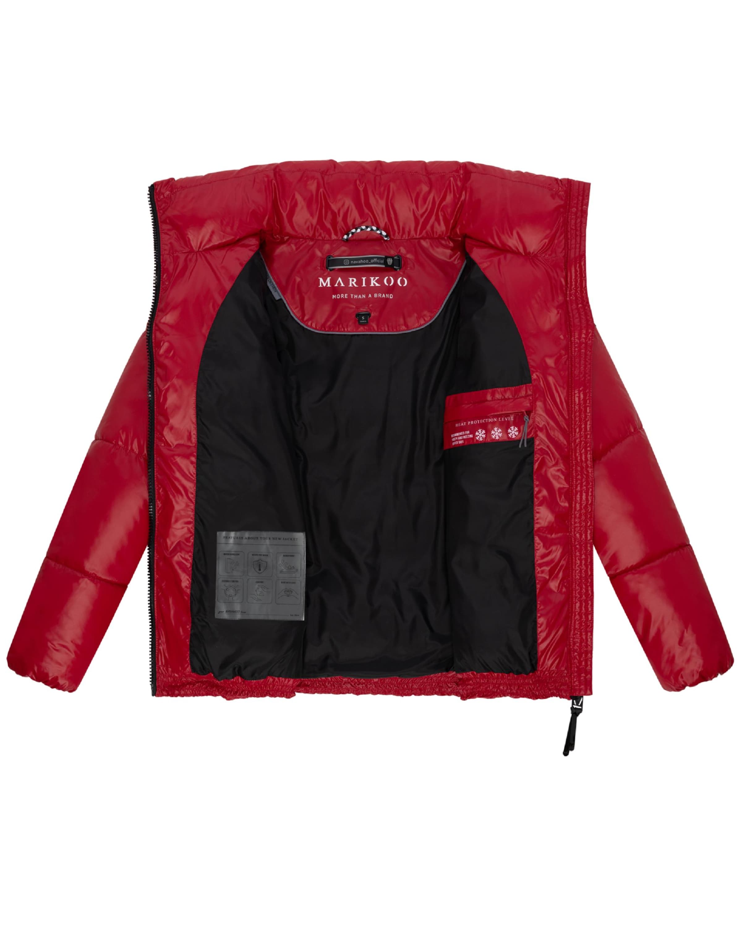MARIKOO Зимняя куртка 'Hazalee 16' в Красный