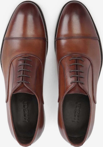 Kazar Lace-Up Shoes in Brown