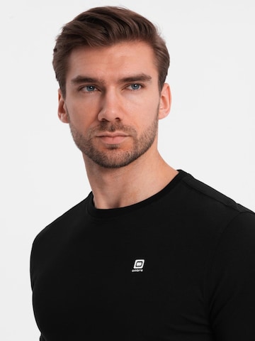 Ombre Shirt in Black