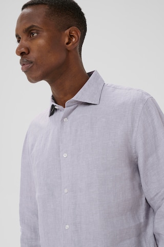 Matinique Regular fit Button Up Shirt 'Marc' in Purple