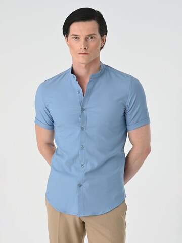 Coupe regular Chemise Antioch en bleu