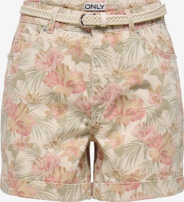 ONLY Byxa i beige: framsida