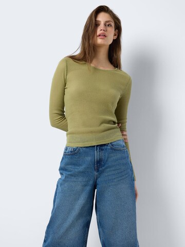 Noisy may Shirt 'NMRAY' in Grün