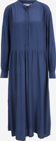 Robe-chemise 'Diana Morocco' MSCH COPENHAGEN en bleu : devant