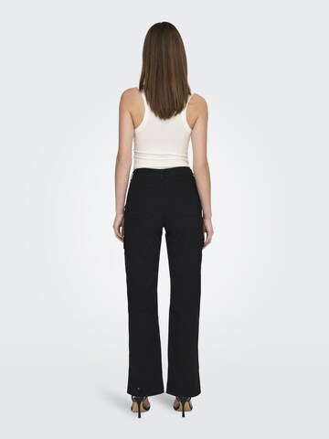 Wide Leg Pantalon cargo JDY en noir