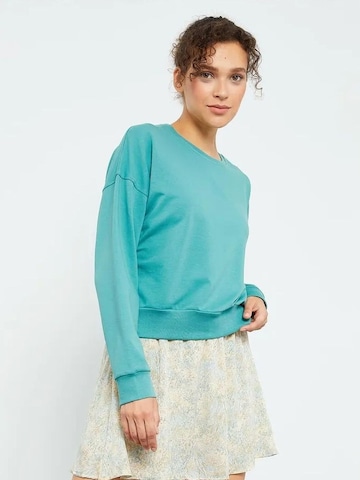 Felpa di Tommy Life in verde: frontale